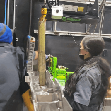 Aircraft X-Ray Magnetic Inspection