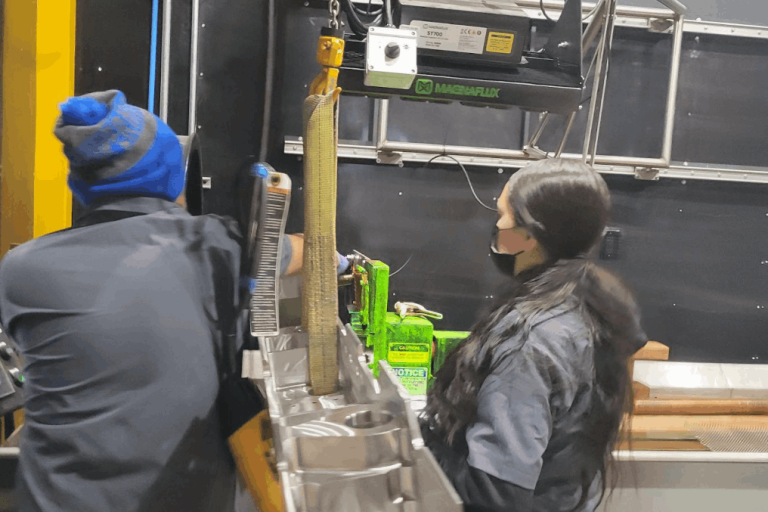 Aircraft X-Ray Magnetic Inspection