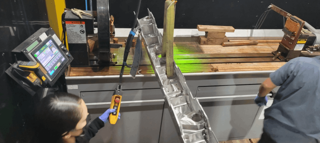 Aircraft X-Ray Magnetic Inspection