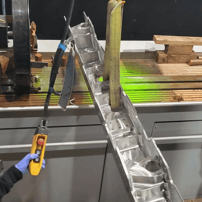 Aircraft X-Ray Magnetic Inspection